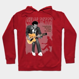 Chuck Berry cartoon Hoodie